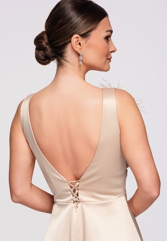 Ombre Evening dress in Gold