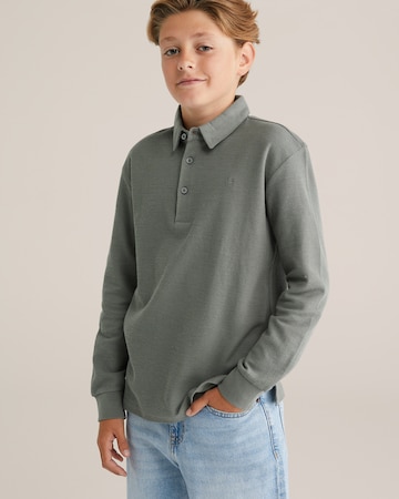 WE Fashion Футболка в Зеленый: спереди