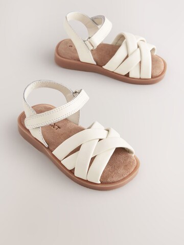 Next - Sandalias en blanco