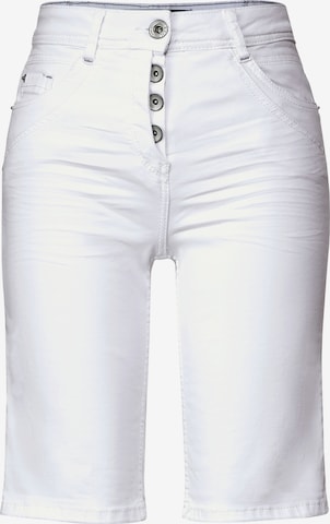 CECIL Slim fit Jeans in White: front