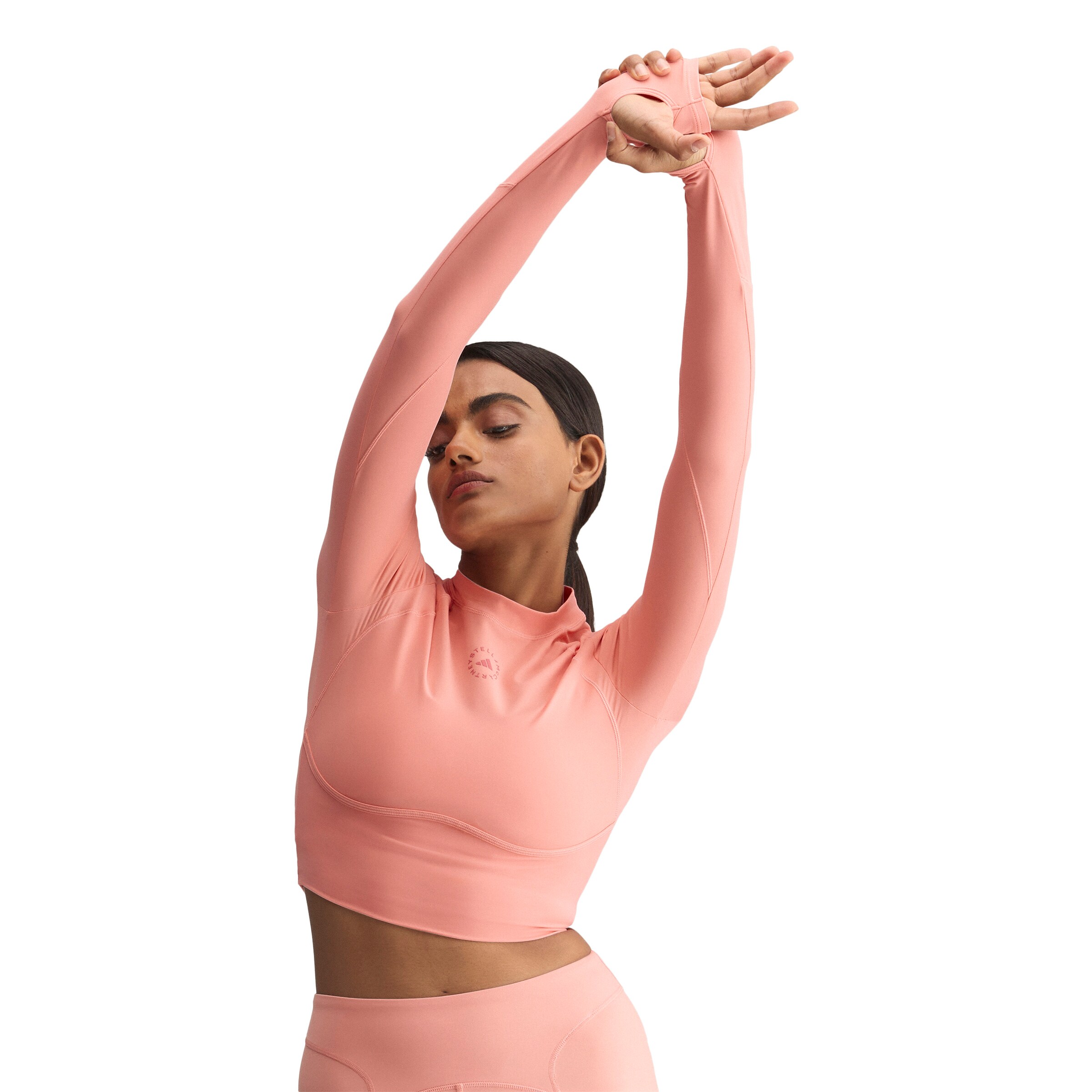 ADIDAS BY STELLA MCCARTNEY Λειτουργικό μπλουζάκι 'TruePurpose' σε πορτοκαλί
