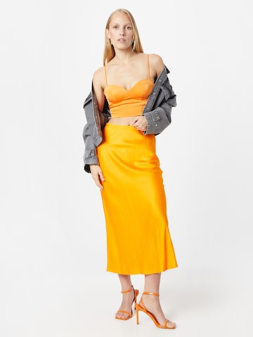 Chemisier Gina Tricot en orange