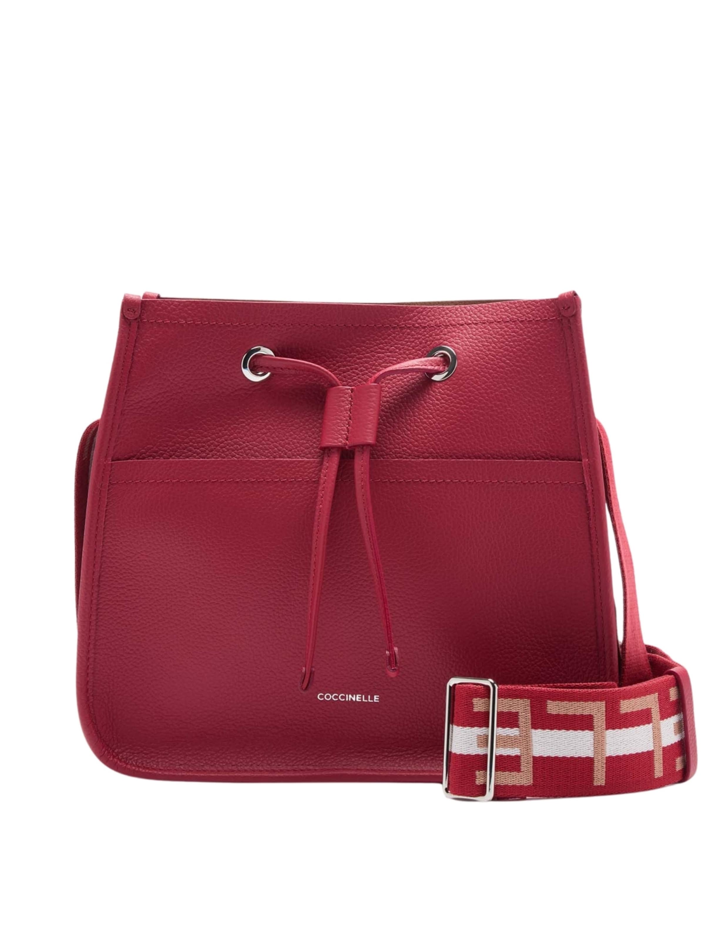 Borsa a mano 'COCCINELLE RAQUEL' di Coccinelle in rosso: frontale