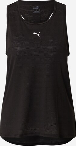 PUMA Sports top 'Train All Day' in Black: front