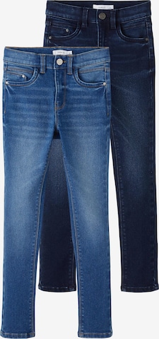 NAME IT - Skinny Vaquero 'Polly' en azul: frente