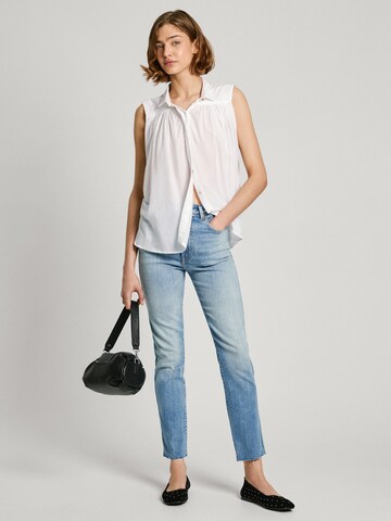 Camicia da donna 'Mina' di Pepe Jeans in bianco