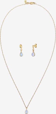 ELLI PREMIUM Jewelry set in Gold: front