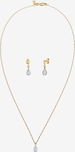 ELLI PREMIUM Parure de bijoux en bleu clair / or, Vue avec produit