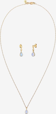 ELLI PREMIUM Jewelry Set in Gold: front