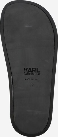 Karl Lagerfeld Muiltjes in Zwart