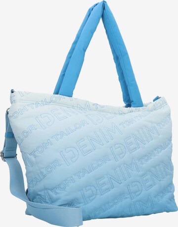 TOM TAILOR DENIM Shopper 'Lexa' in Blauw