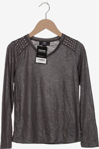 Le Temps Des Cerises Langarmshirt XXS in Grau: predná strana