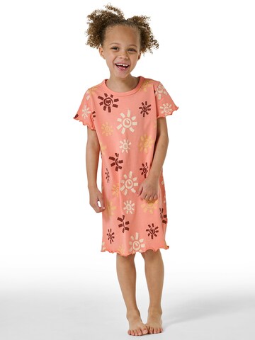 Chemise de nuit ' World of Girls ' SCHIESSER en orange