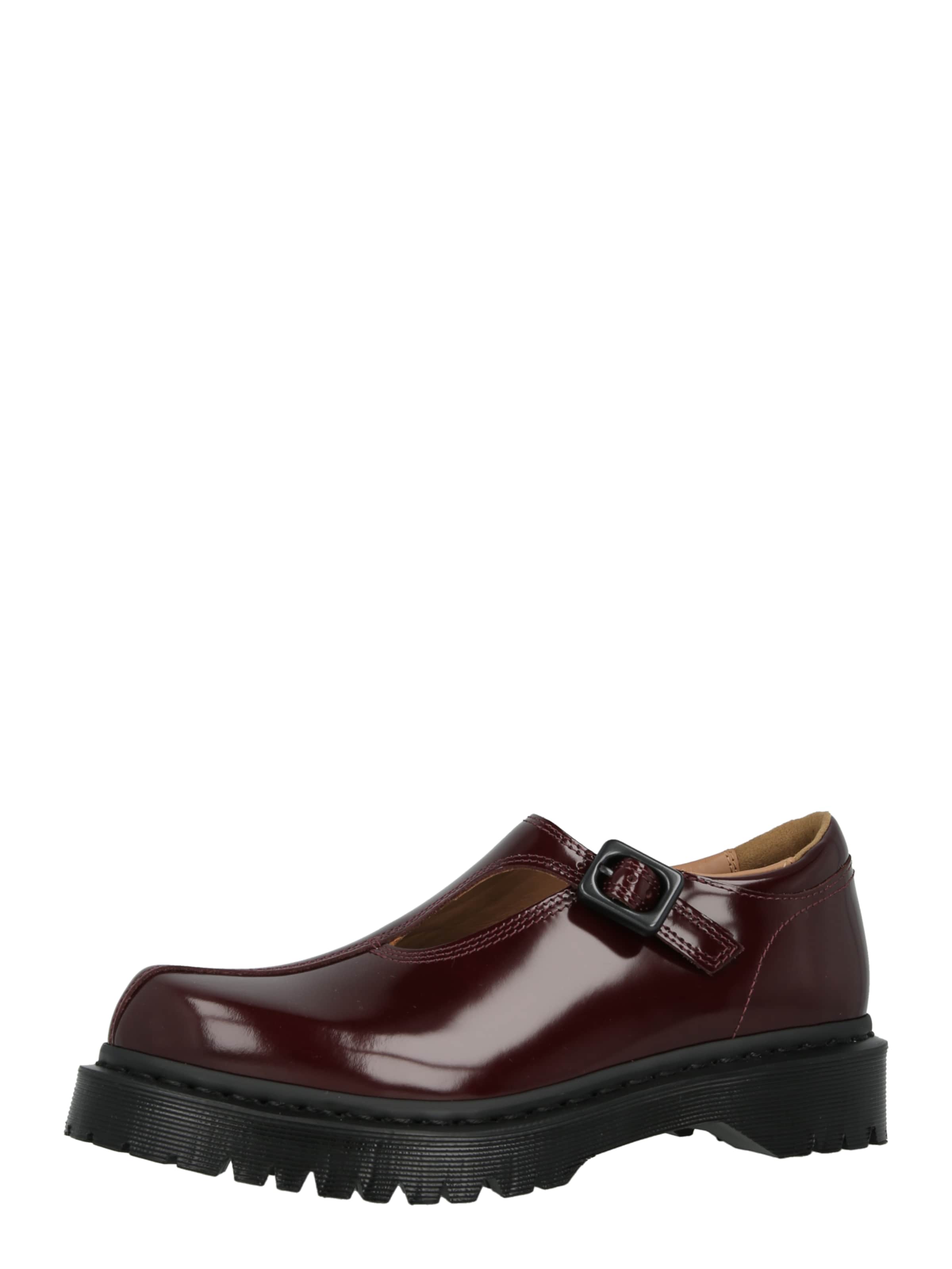 Slipper 'Rejena' di Dr. Martens in rosso: frontale