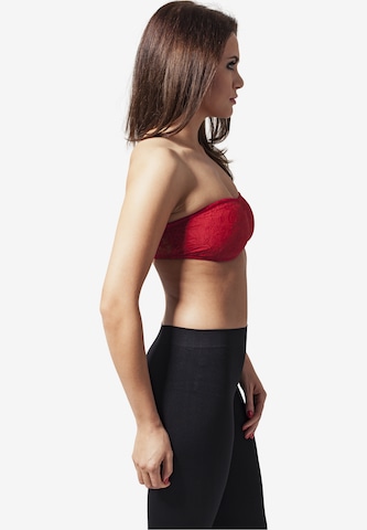 Bandeau Soutien-gorge Urban Classics en rouge