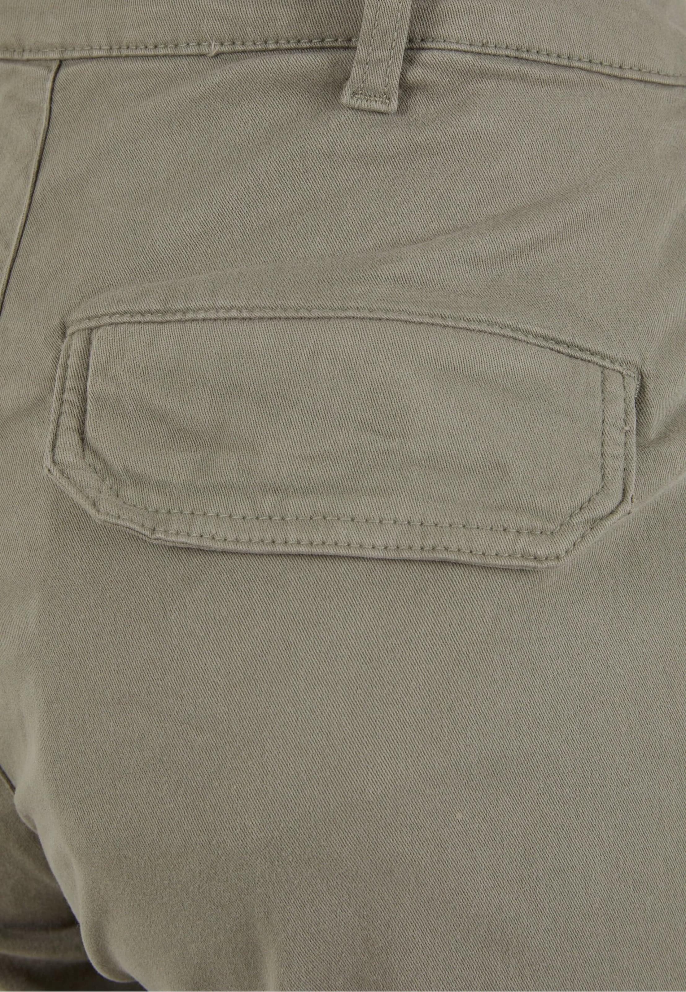 Urban Classics Ozke Kargo hlače | zelena barva