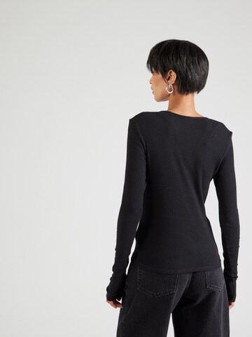 Maglietta di WEEKDAY in nero