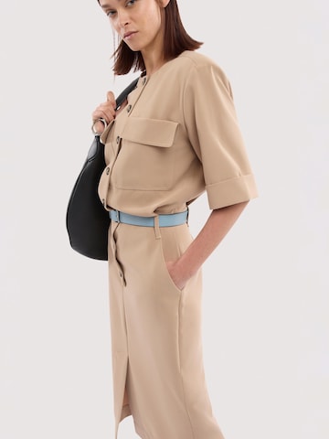Robe-chemise Trussardi en beige