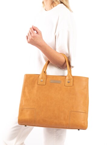 Clio Handbag 'CLASSIC' in Beige