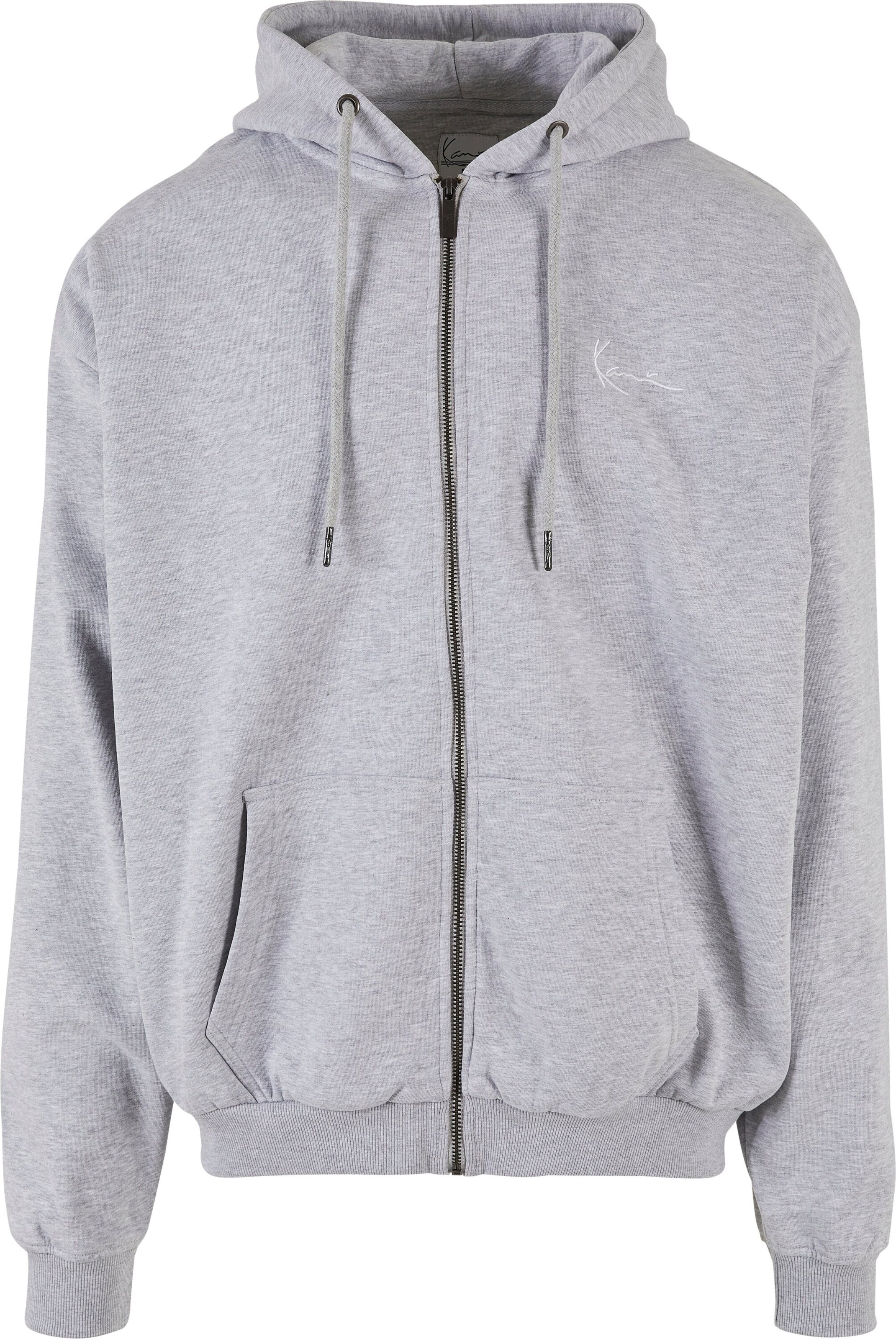 Karl Kani Sweat jacket in Grey: front