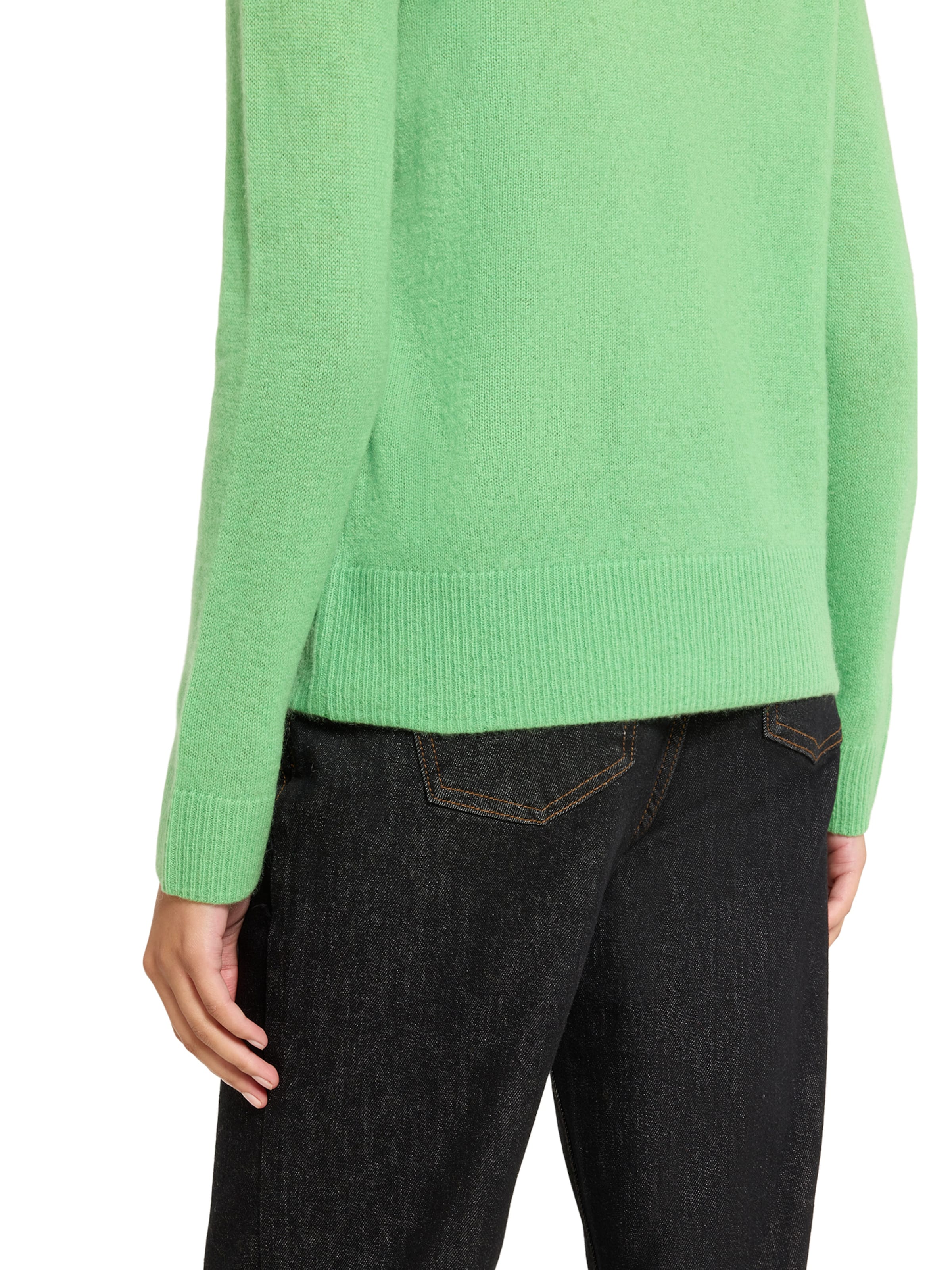 Pull-over Cartoon en vert