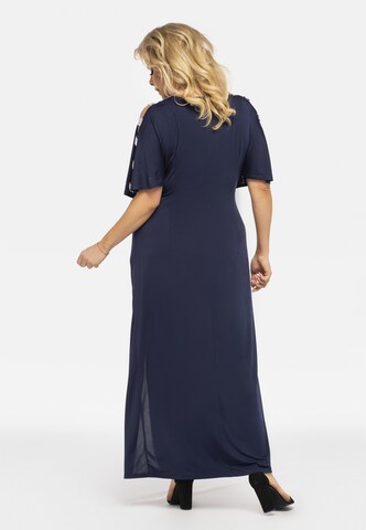 Karko Evening Dress 'Dayana' in Blue