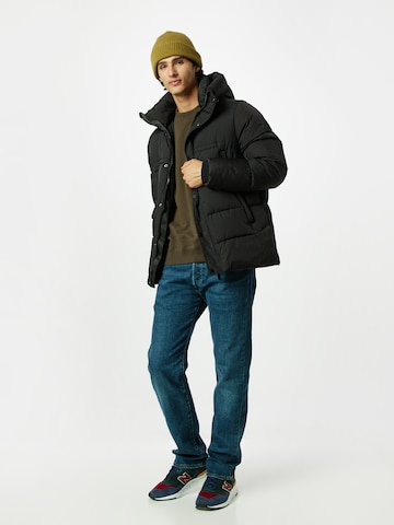 Veste d’hiver 'Jobo' INDICODE JEANS en noir