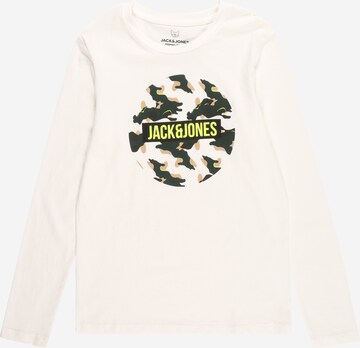 Jack & Jones Junior - Camiseta en blanco: frente