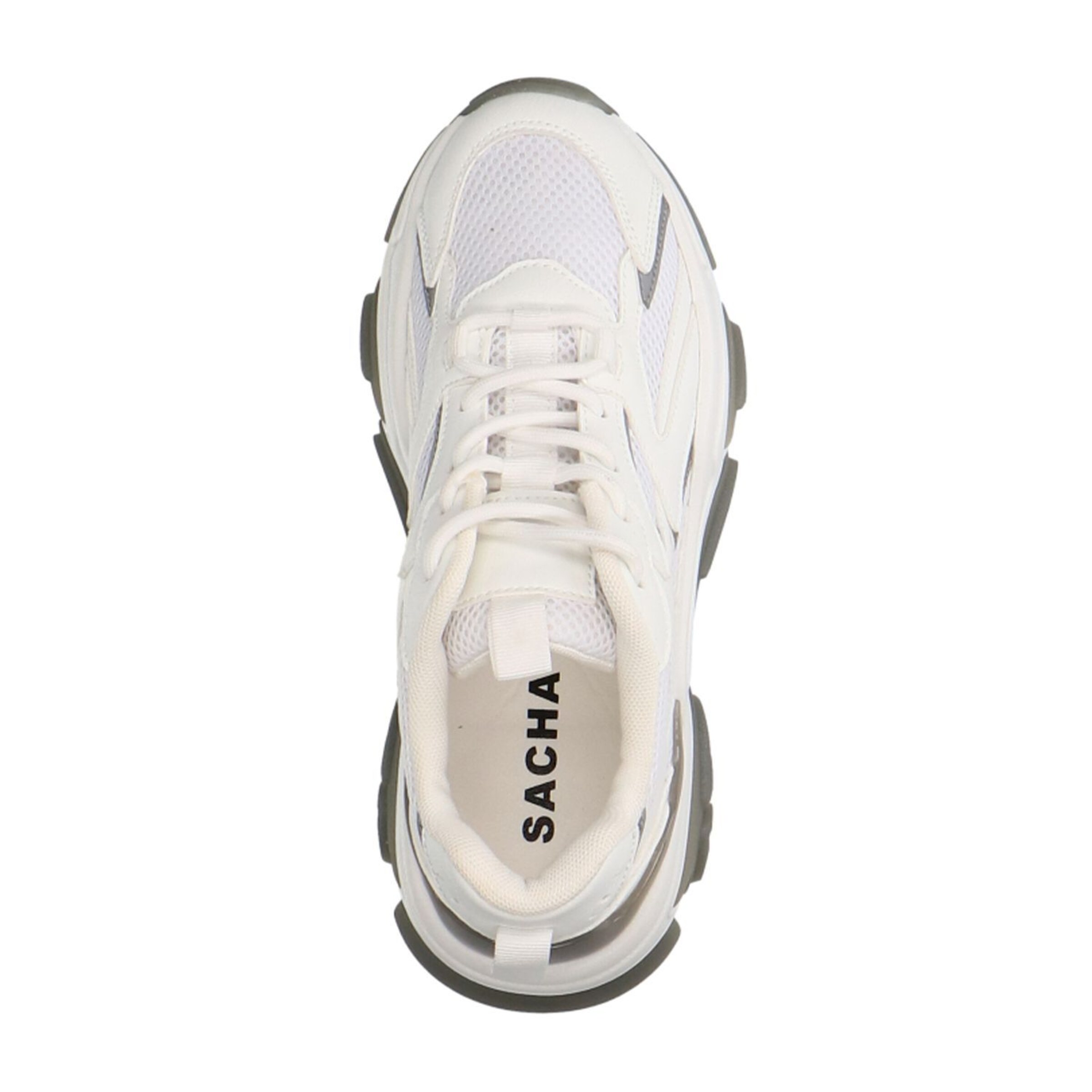 Baskets basses SACHA en blanc