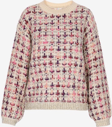 IZIA Sweater in Purple: front