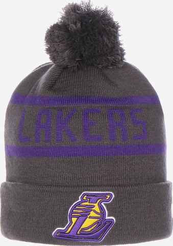 NEW ERA Athletic Hat 'NBA Los Angeles Lakers' in Grey: front