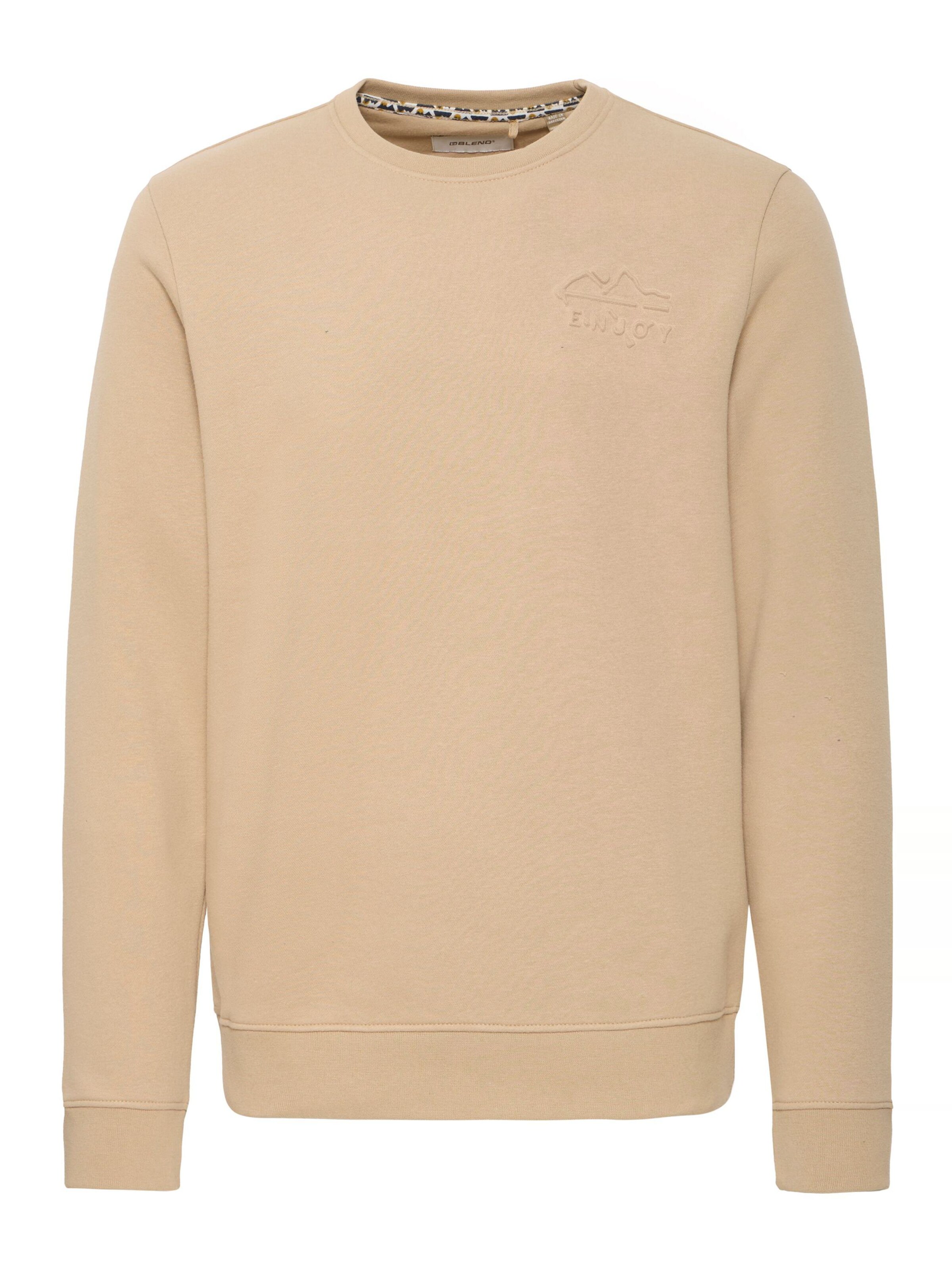 BLEND Sweatshirt in Beige: Vorderseite