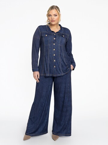 YOEK Blouse in Blue