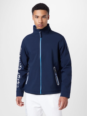 CAMP DAVID Between-Season Jacket in Blue: front