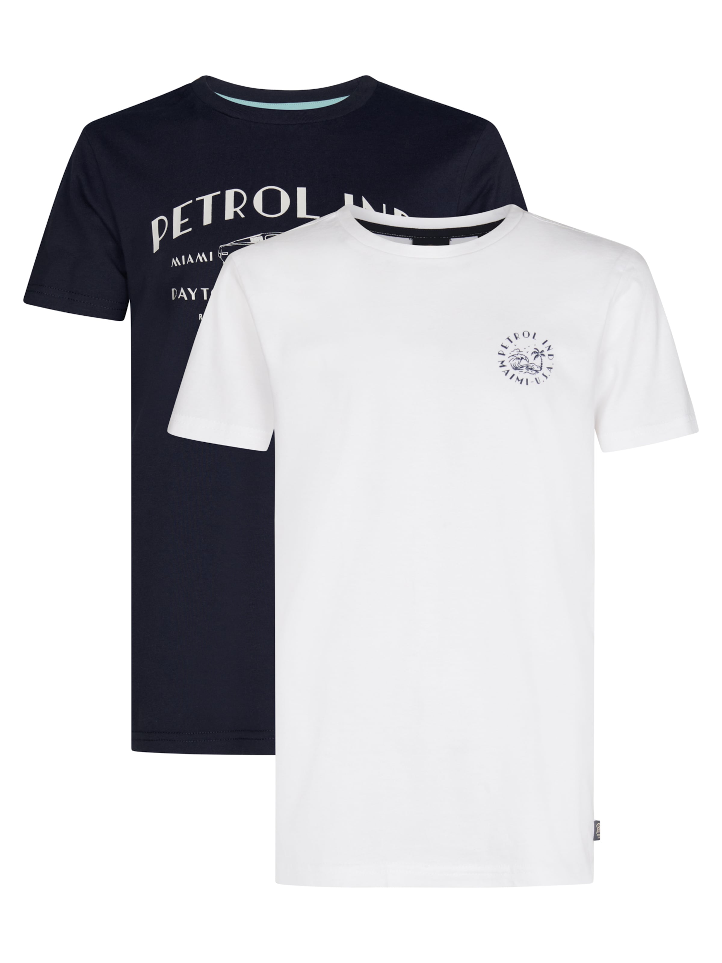 Petrol Industries Μπλουζάκι 'Riviera' σε ανάμεικτα χρώματα: μπροστά