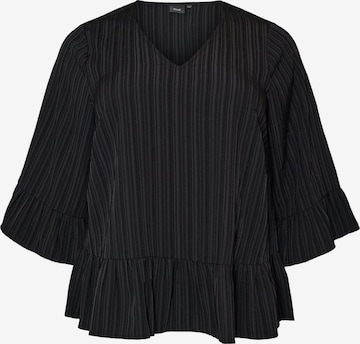 ZizziBluza 'MYASHA' - crna boja: prednji dio
