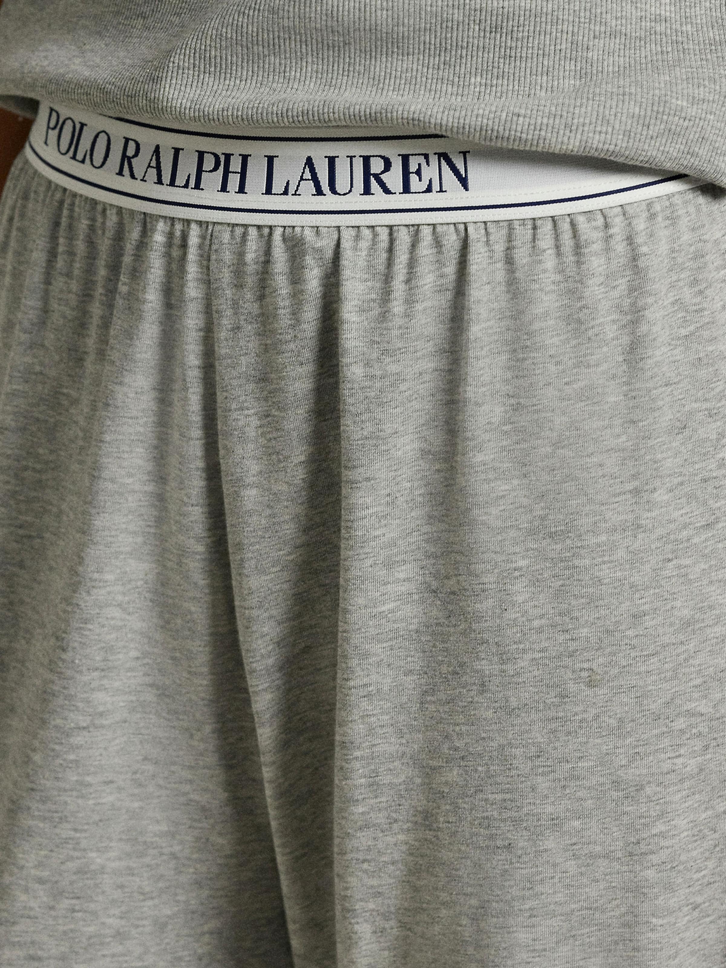 Polo Ralph Lauren Pyjamabroek ' Polo Essentials ' in Grijs