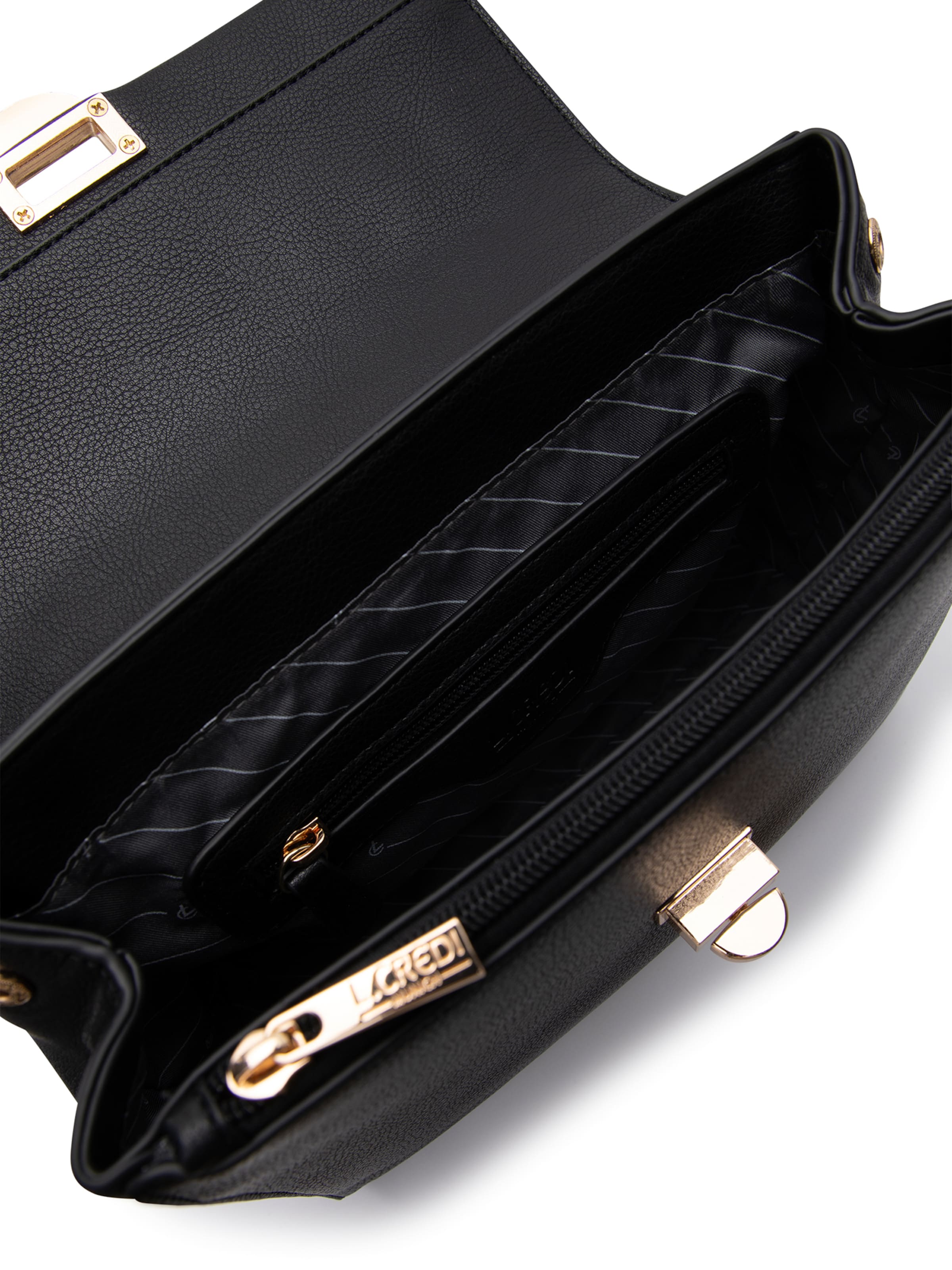 L.CREDI Handbag 'Patty' in Black