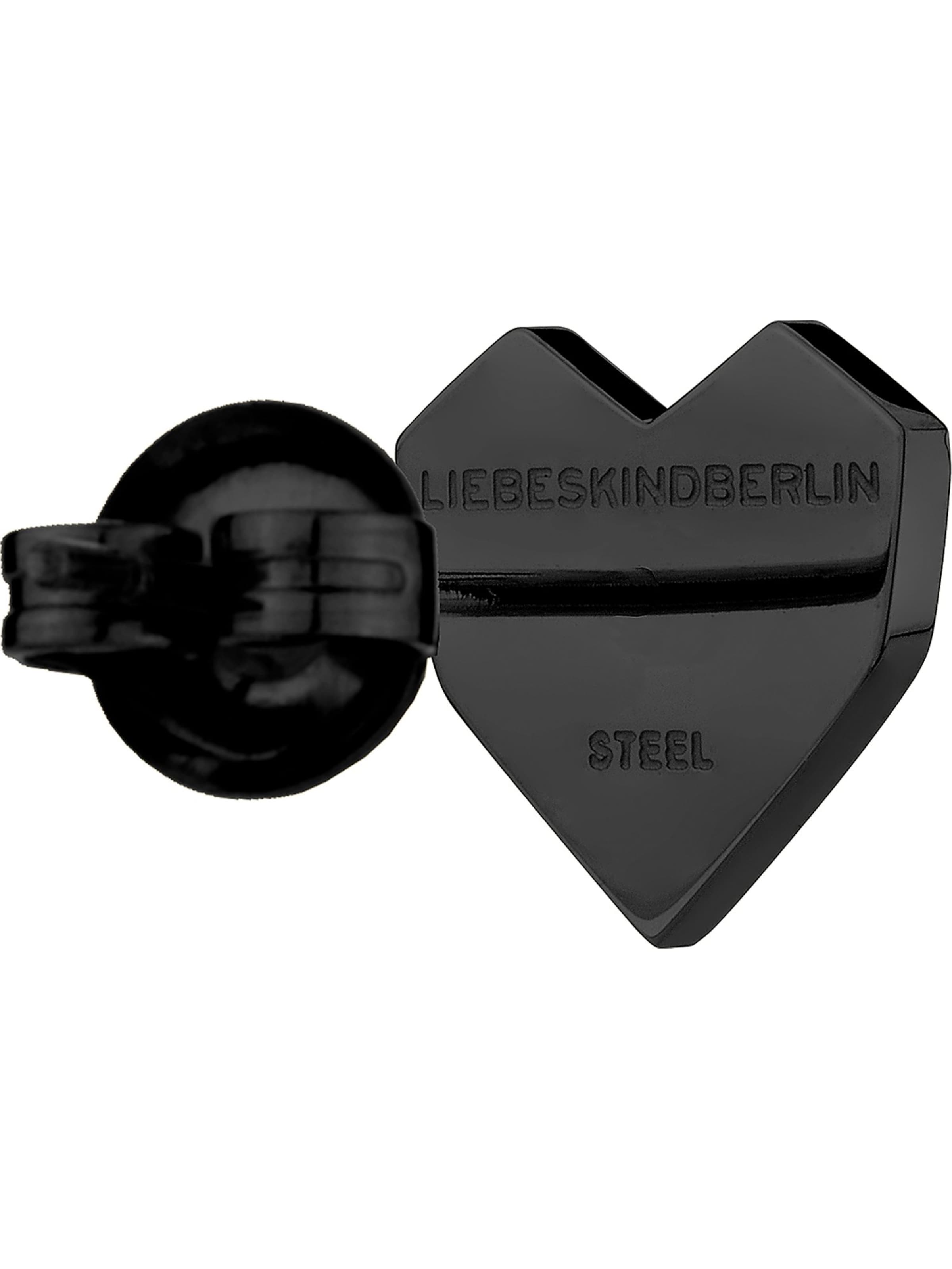 Boucles d'oreilles Liebeskind Berlin en noir