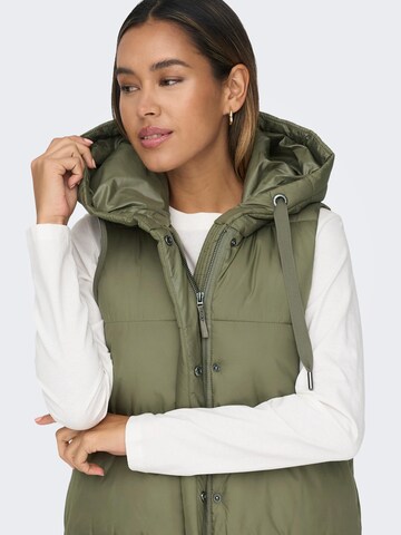 Gilet 'Asta' ONLY en vert