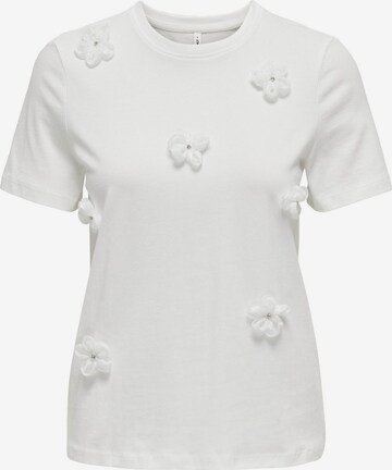 ONLY - Camisa 'OLIVIA' em branco: frente