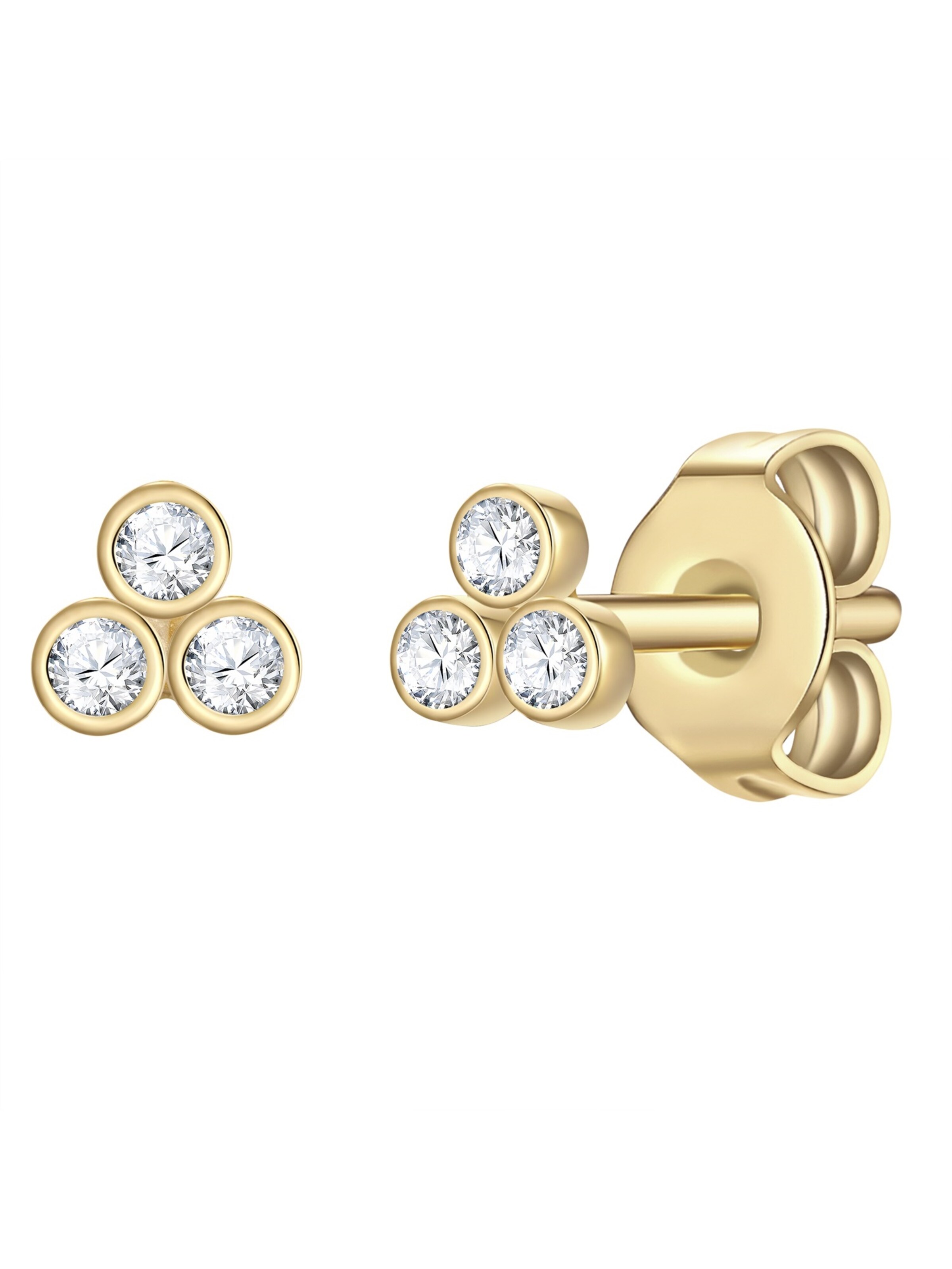 Orecchini di Eastside in oro: frontale