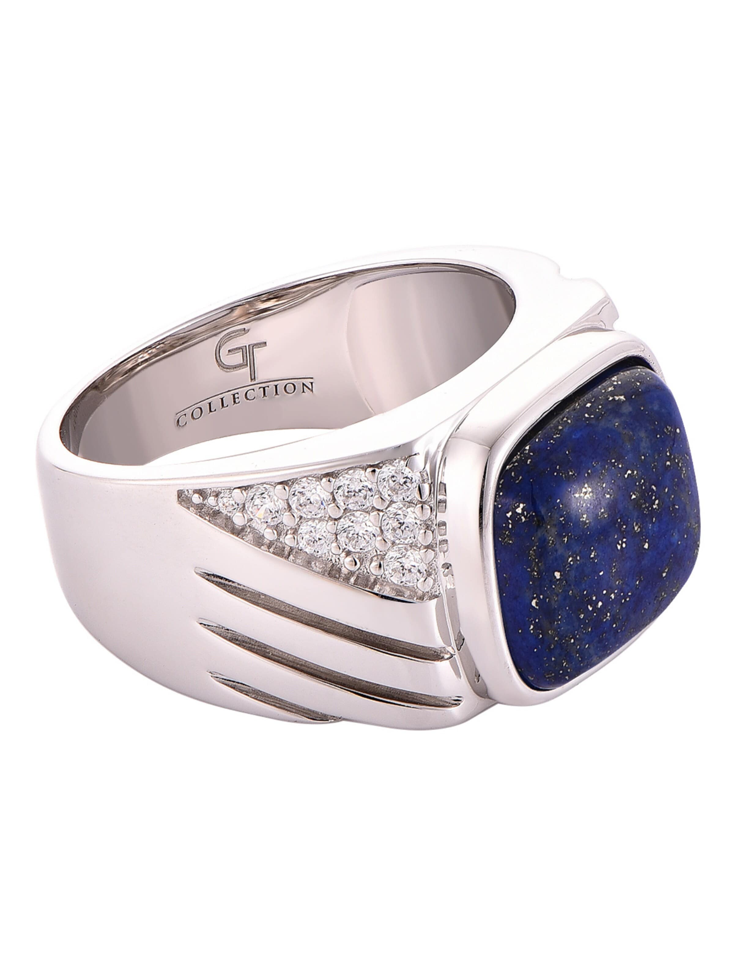 Bague 'LAPIS LAZULI' GT Collection en bleu
