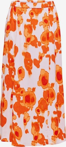 SELECTED FEMME Skirt in Orange: front