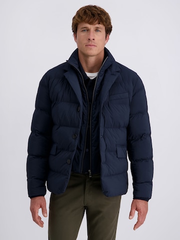 PIERRE CARDIN Tussenjas in Blauw: voorkant