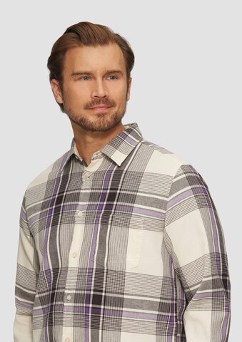 Coupe regular Chemise s.Oliver en beige