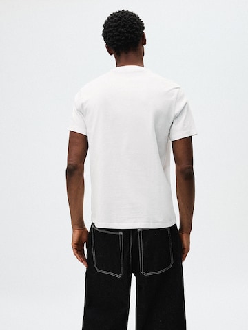 Bershka Tričko 'REGULAR' – bílá