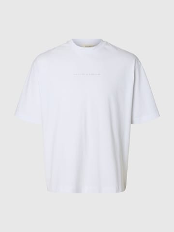 SELECTED Shirt in White: front