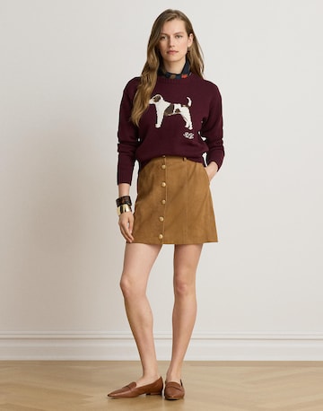 Pull-over Lauren Ralph Lauren en rouge