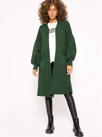 Cardigan dimensiuni mari de la SASSYCLASSY pe verde